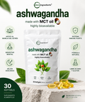Ashwagandha en cápsulas blandas